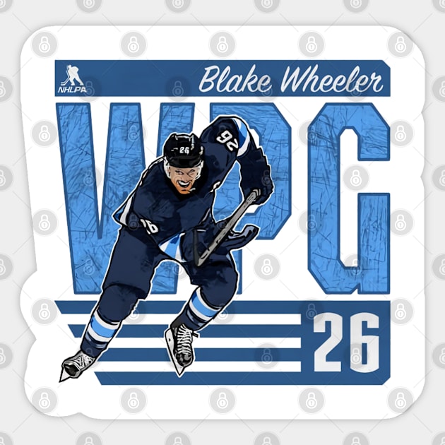 Blake Wheeler Winnipeg City Sticker by stevenmsparks